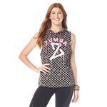 Zumba Active Gym Sleeveless Workout Fitness Pullover Hoodie Tank Tops for Women Heather Grey