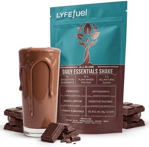 Meal Replacement Shake - Nutritious Plant Based Organic Protein Powder (Chocolate, 24 Servings) - Meal Replacement & Snack for Breakfast - Keto, Vegan, Low Carb, Soy-Free, Gluten-Free