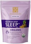 Secrets Of Tea Valerian Sleep Tea - Natural USDA Organic Caffeine-Free Tea- Herbal Tea for Sleep and Relaxation with Lavender, Chamomile and Lemon Balm - 20 Count(1 Pack)