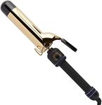 HOT TOOLS Pro Signature Gold Curling Iron | Long-Lasting, Defined Curls, (1-1/2 in)