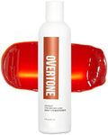 Overtone Daily Color Depositing Conditioner for Dyed & Natural Hair, 8oz Temporary Coloring with Shea Butter & Coconut Oil, Refresh Color & Prevent Fading, Vegan, Cruelty-Free, Orange for Brown