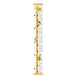 Outivity Baby Height Growth Chart Wall Hanging Measuring Ruler for Kids, Removable Canvas and Wood Wall Ruler for Bedroom Nursery Wall Decoration