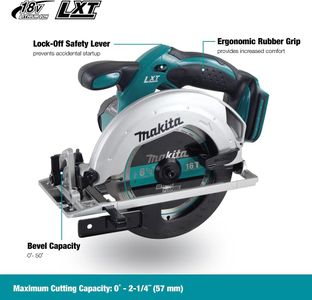 Makita 18V Cordless Circular Saw – 165mm Blade