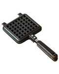 Baffect Stove Top Waffle Iron Plates, Deep Fill Non-Stick Teflon Coating Traditional Belgian Waffle Maker for Easy Clean,Waffle Baking Pan Bakeware for Snacks Breakfast Lunch