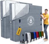 Mattress Bags for Moving with 8 Handles - Extra-Thick Mattress Bag for Moving - Reusable Mattress Storage Bag - Mattress Cover for Moving with Zipper, Moving Mattress Bag Protector (Queen - 2 Pack,