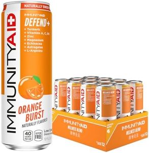 LIFEAID IMMUNITYAID Support Blend, Echinacea, Zinc, Astragalus and Vitamin C, IMMUNITY AID, 12 Fl Oz (Pack of 12)