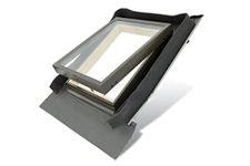 FENSTRO Skylight (45cm x 73cm) Access Roof Window with Integrated Flashing