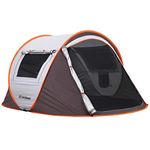 EchoSmile Instant Pop-Up Camping Tent, 2 Person Tent, Family Tents for Camping, Portable Automatic Tent, Water Resistance Dome Tent, Easy Set up Windproof Outdoor Backpacking Tent for Hiking