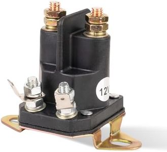 Canamax MIU12537 Starter Solenoid - Compatible with John Deere S240 X300 X304 X305R X310 X324 X320 X350 X354 X360 X370 X380 X384 X390 X394 Lawn Tractors - Replaces 884-1221-210-02 892-1221-210