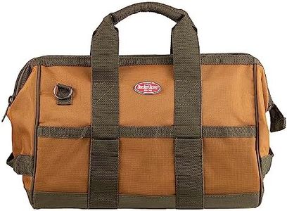 Bucket Boss Gatemouth 16 Tool Bag in Brown, 60016, 15 liters(Brown)