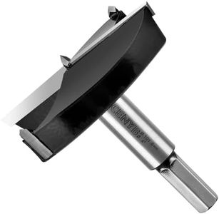 4" | 101.6mm Forstner bit,Two Flute Tungsten Carbide Tipped 2.0mm Thickness of YG8 Carbide, Woodworking Hinge Cutter Tool Kits for Wood, Plywood and Plastic by CENYB