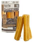 Mighty Paw Yak Cheese Chews for Dogs | All-Natural Long Lasting Pet Treats. Odorless and Great for Oral Health. Limited-Ingredient Chews for Puppies & Power-Chewers (Medium, 4 Pack)