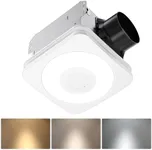 OREiN Bathroom Exhaust Fan with Lig