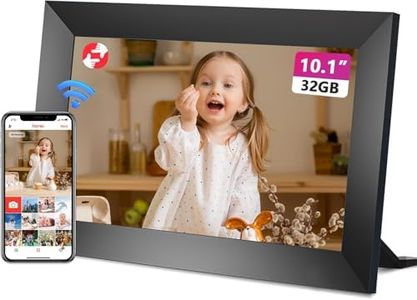 ACDOKE 10.1 Inch WiFi Digital Photo Frame, 32GB Storage, 1280×800 HD IPS Touch Screen Smart Digital Picture Frame, Auto-Rotate, Easy to Share Photos or Videos via Frameo App from Anywhere