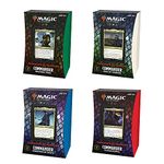 Wizards of the Coast Magic: The Gathering - Adventures In The Forgotten Realms Commander Deck Display (set of 4), Multicolor, C87490000