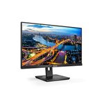 PHILIPS 243B1-24 Inch FHD Monitor, 75Hz, 4ms, IPS, USB-C Dock, Speakers, Height adjust, FlickerFree (1920 x 1080, 250 cd/m², HDMI/DP/USB-C)