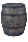 Water Butt 240L, Wood Barrel Design – Vintage Style Water Butts with Tap – 813mm Height – Rainwater Collector Water Tank by Original Organics