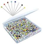 500PCS Sewing Pins for Fabric, Stra
