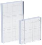 Papermania Stamp Block, Pack of 2, Transparent