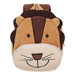 BAIGIO Toddler Kids Backpack Lightweight Children's Animal School Bag for Kindergarten Preschool Boys Girls (S, Lion)