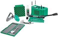 RCBS Case Prep Kit - Complete Brass Casing Preparation Set with Trimmer, Chamfer & Deburring Tool, Primer Pocket Cleaner, and Case Neck Brush Green