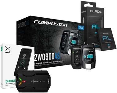 CS2WQ900AS 2-Way 3000-FT Range Remote Start Security Bundled with + (1) Blade-AL Bypass + (1) X1LTE GPS Add On Module