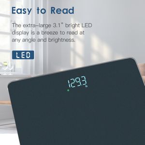 Homebuds Digital Bathroom Scale, Blue – Precision Weight Measurement