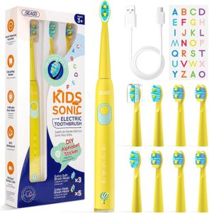 Seago Kids Electric Toothbrush – Yellow