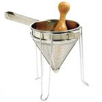 Norpro Stainless Steel Chinois with Stand and Pestle Set 9" x 7" x 7"