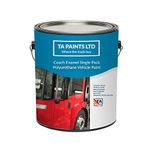 T A Paints Ltd Coach Enamel Military Vehicle Paint Tractor Trailer Paint Truck & Trailer Paint Off Road Vehicle Coating Professional Finish in NATO Camouflage 2.5L Black