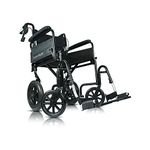 Airgo comfort plus xc transport chair, 12" wheels, Black Wheelchairs, 21 Pound
