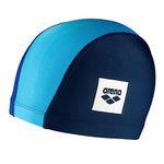 arena Unix II Jr Youth Swim Cap, Navy / Blue / Lightblue