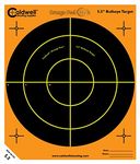 Caldwell Peel Bulls Eye Targets (Pack of 10) - Orange, 8-Inch