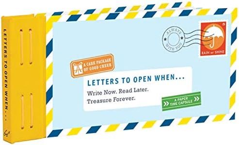 Letters to Open When...: Write Now. Read Later. Treasure Forever. (Long Distance Relationship Gifts, Gifts for Friends, Letter Books)