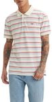 Levi's Men's Hm Polo Shirt, Kai Stripe Egret, S