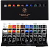 rubens Artist Oil Paint Set 10 Colors, 40ml Large Capacity Tubes Oil Color Paint for Canvas, Professional Oil Painting Colors, Still Life Colors Oil Based Paint Supplies for Artists, Beginners