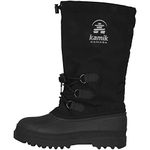 Kamik Men's Canuck Cold Weather Boot, Black, 9 M US