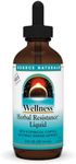 Source Naturals Wellness Herbal Resistance Liquid with Echinacea, Coptis, and Yin Chiao, Immune Support* - Alcohol Free - 2 OZ