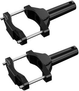 Towwoo 2 Uds Soporte De Faro De Motocicleta Abrazaderas De Montaje De Luz Todoterreno Soportes De Extensión De Foco Para Parachoques Universal De Motocicleta