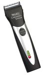 Wahl Professional Black Chromado Cord/Cordless Clipper #56337 - Great for Professional Stylists and Barbers - 120V - 60Hz