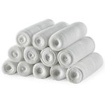 Gauze Bandage Rolls - 4 Yards Per Roll of Sterile Medical Grade Gauze Bandage and Stretch Bandage Wrapping for Dressing All Types of Wounds and First Aid Kit by MEDca, (4" Pack of 12)