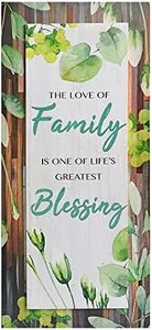 PREMIUS The Love Of Family Is One Of Life’s Greatest Blessing Wall Art, Elegant & Sophisticated with the phrase, The Love Of Family Is One Of Life’s Greatest Blessing 18x42 Inches