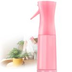 Leaflai Ultra Fine Mist Spray Bottle - Mist bottle sprayer for Hair, Cleaning, Salons, Gardening, Skin Care & More (Pink)