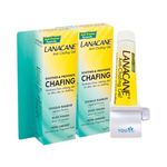 Lanacane Anti-Friction Gel 28g, 2 Tubes of 28g Bundle with Gel Cream Squeezer