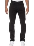 Enzo Mens Jeans EZ359 Black 38S