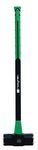 Hooyman 1112260 Sledge Hammer with Heavy Duty Construction, Ergonomic No-Slip Handle and Fiberglass Core for Gardening, Land Management, Yard Work, Farming and Outdoor, Multi, One Size