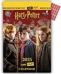 Harry Potter Calendar 2025 Official A3 Poster Wall Calendar Change It Up Gift Present with Free Organising Stickers
