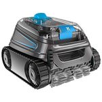 CNX 30 iQ Zodiac electric pool robot for swimming pools up to 12 x 6 m, cleaning bottom, walls and water line. App control. Includes 18 m cable, double filtration and control box.