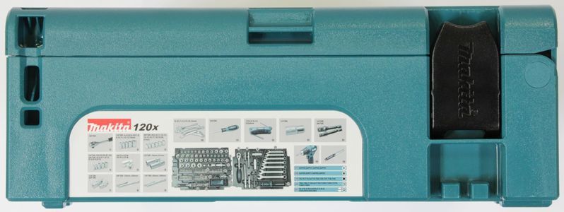 Makita 120-Piece Maintenance Set – Makpac Case Tool Kit