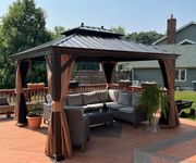 PURPLE LEAF 10' x 13' Hardtop Gazeb